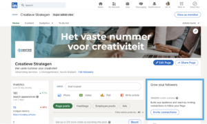 De volgers van je LinkedIn bedrijfspagina uitbreiden 1 LinkedIn connecties